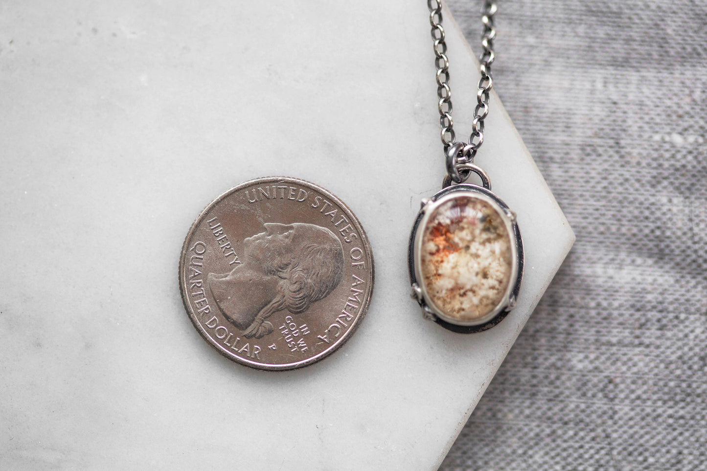Small | Barnacled Tidal Pool Necklace | #44