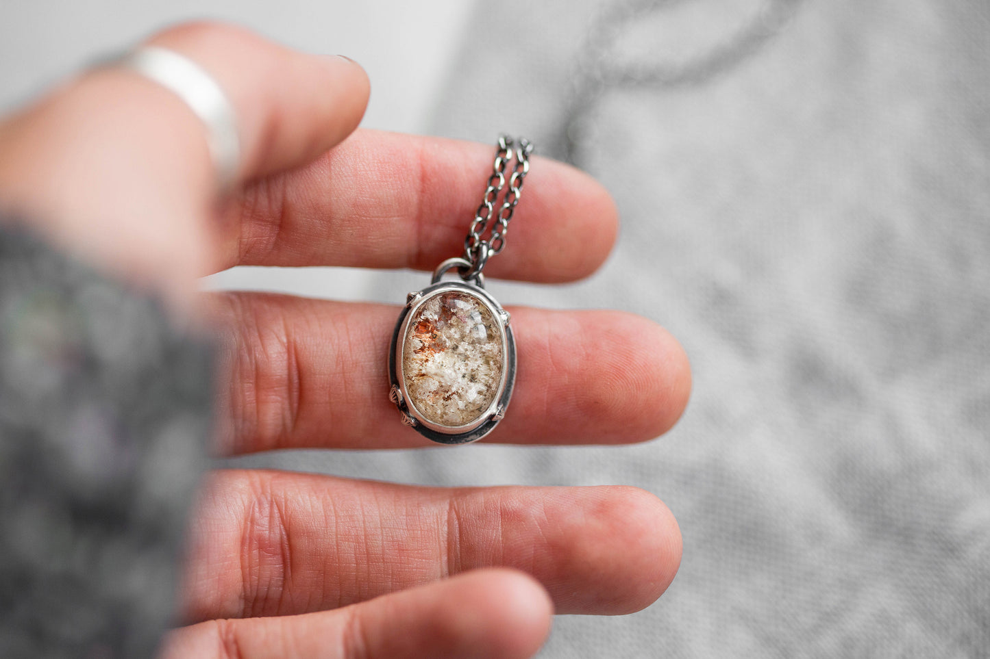 Small | Barnacled Tidal Pool Necklace | #44