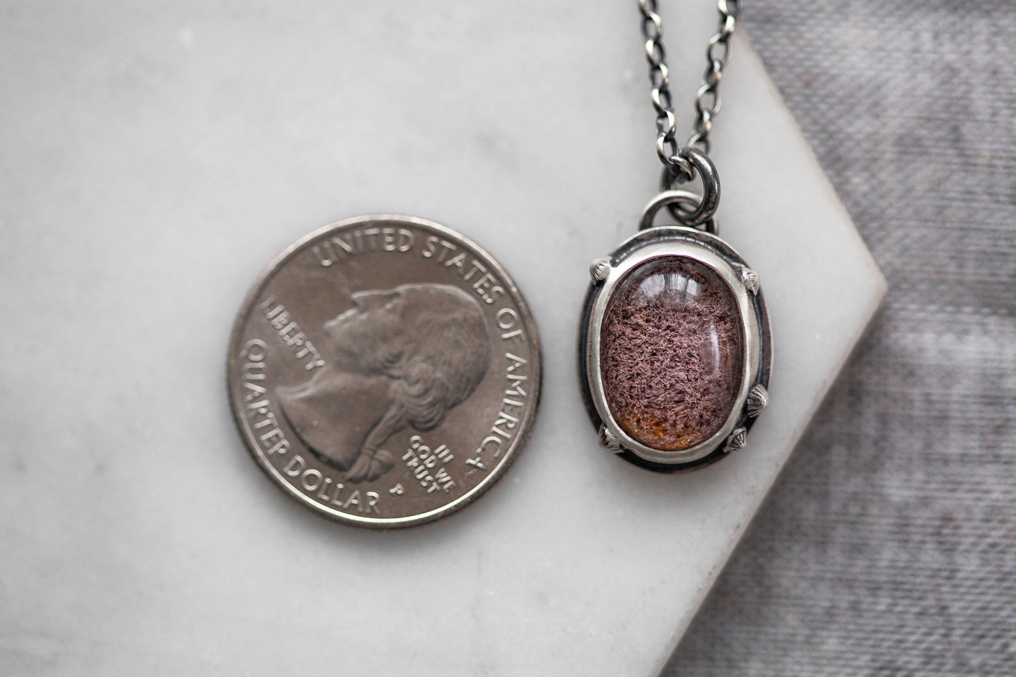 Small | Barnacled Tidal Pool Necklace | #45
