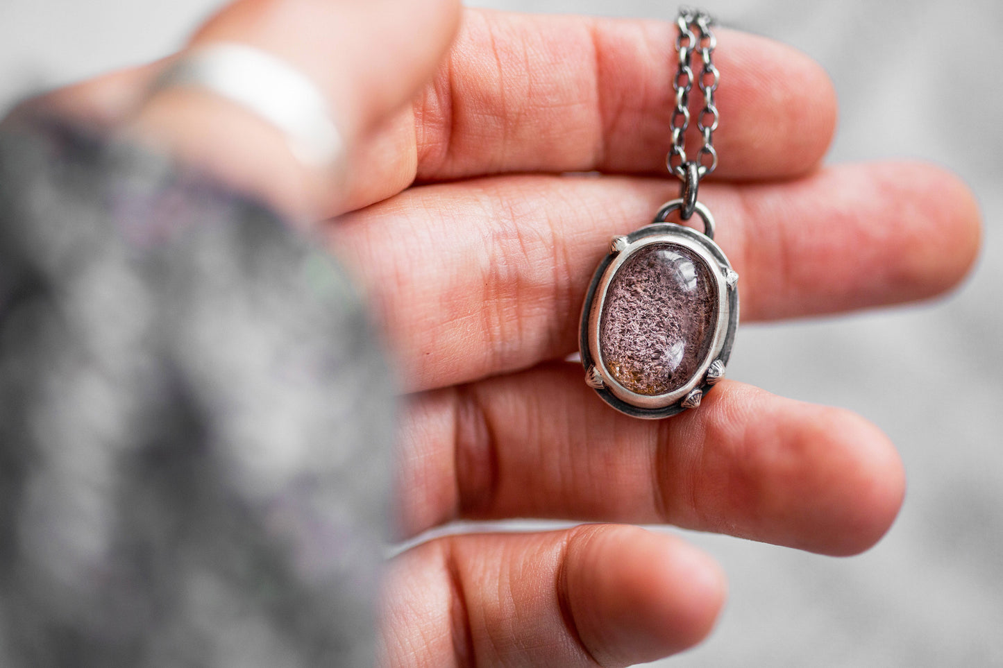 Small | Barnacled Tidal Pool Necklace | #45