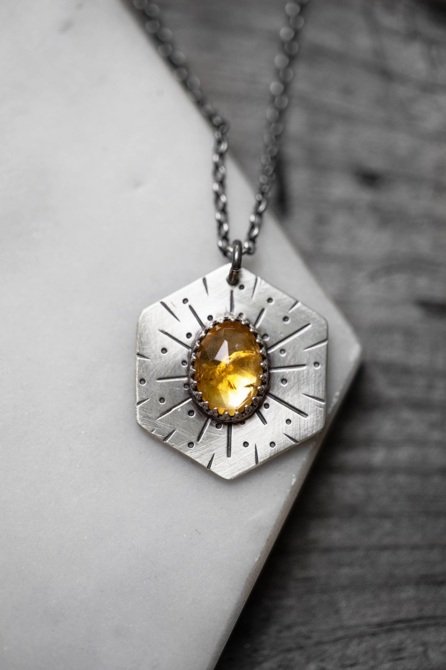 Honeybee Compass Necklace | #2