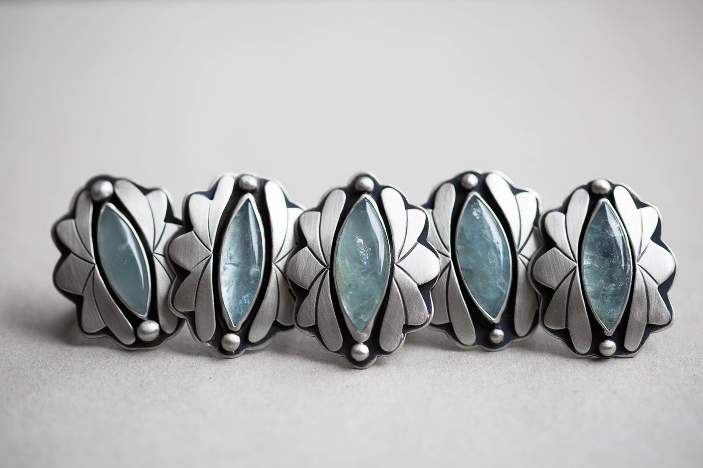 Size 8.5 | Amongst the Waves Ring | #2