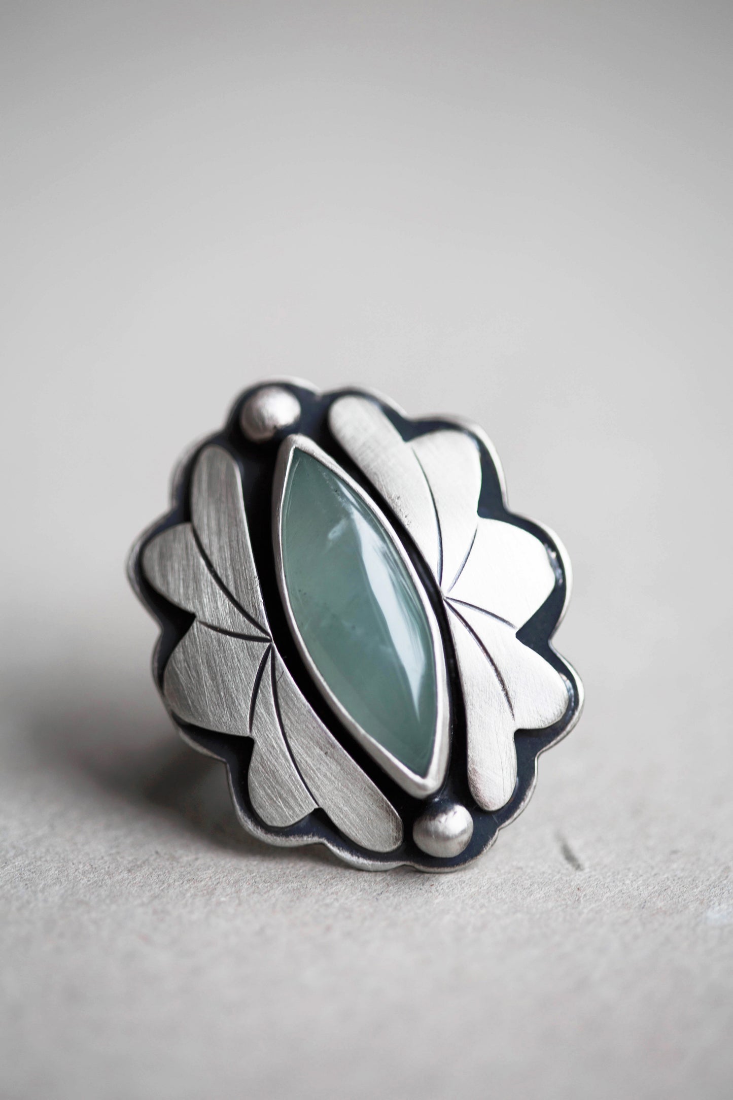 Size 8 | Amongst the Waves Ring | #1