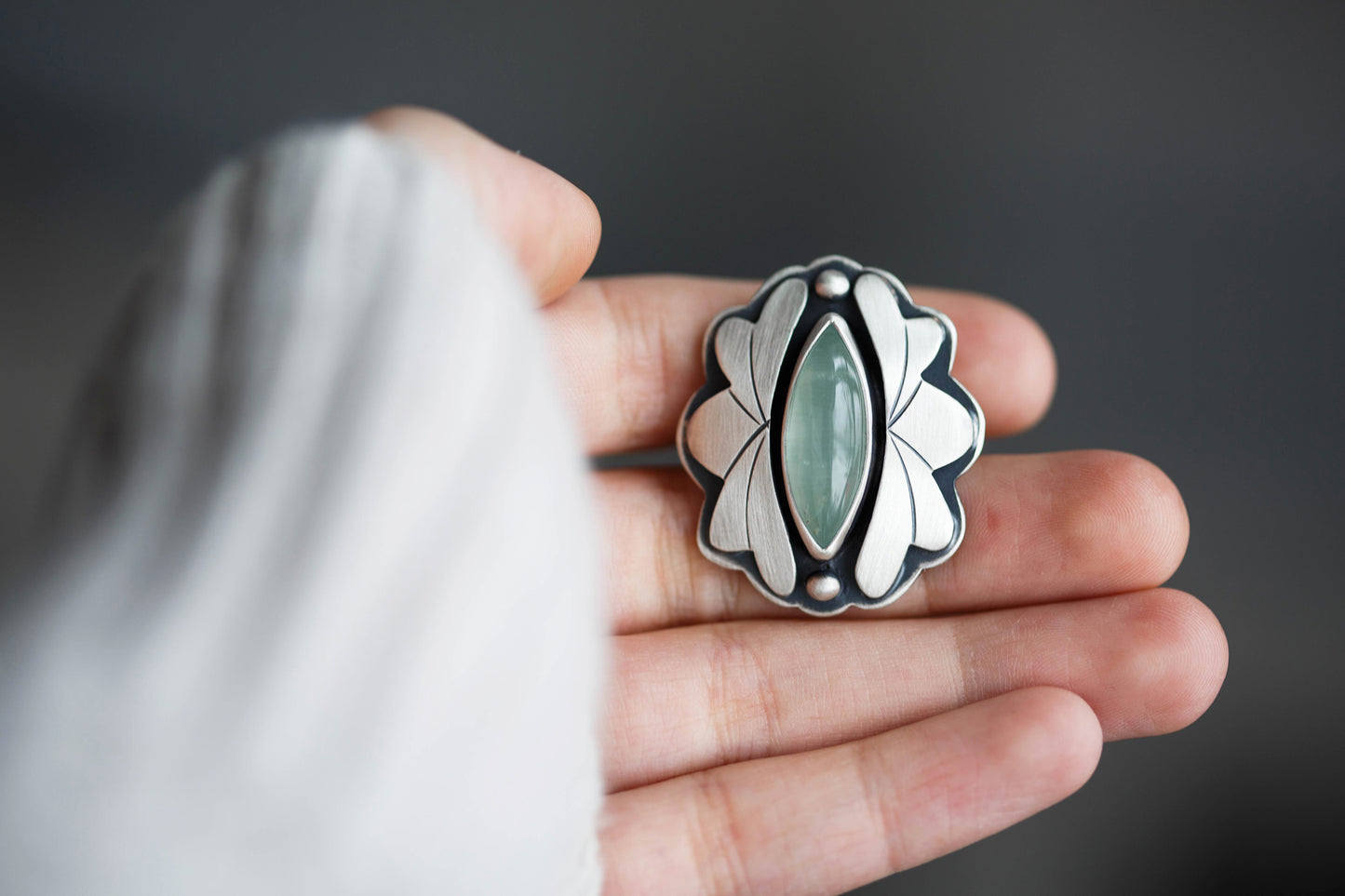 Size 8.5 | Amongst the Waves Ring | #2