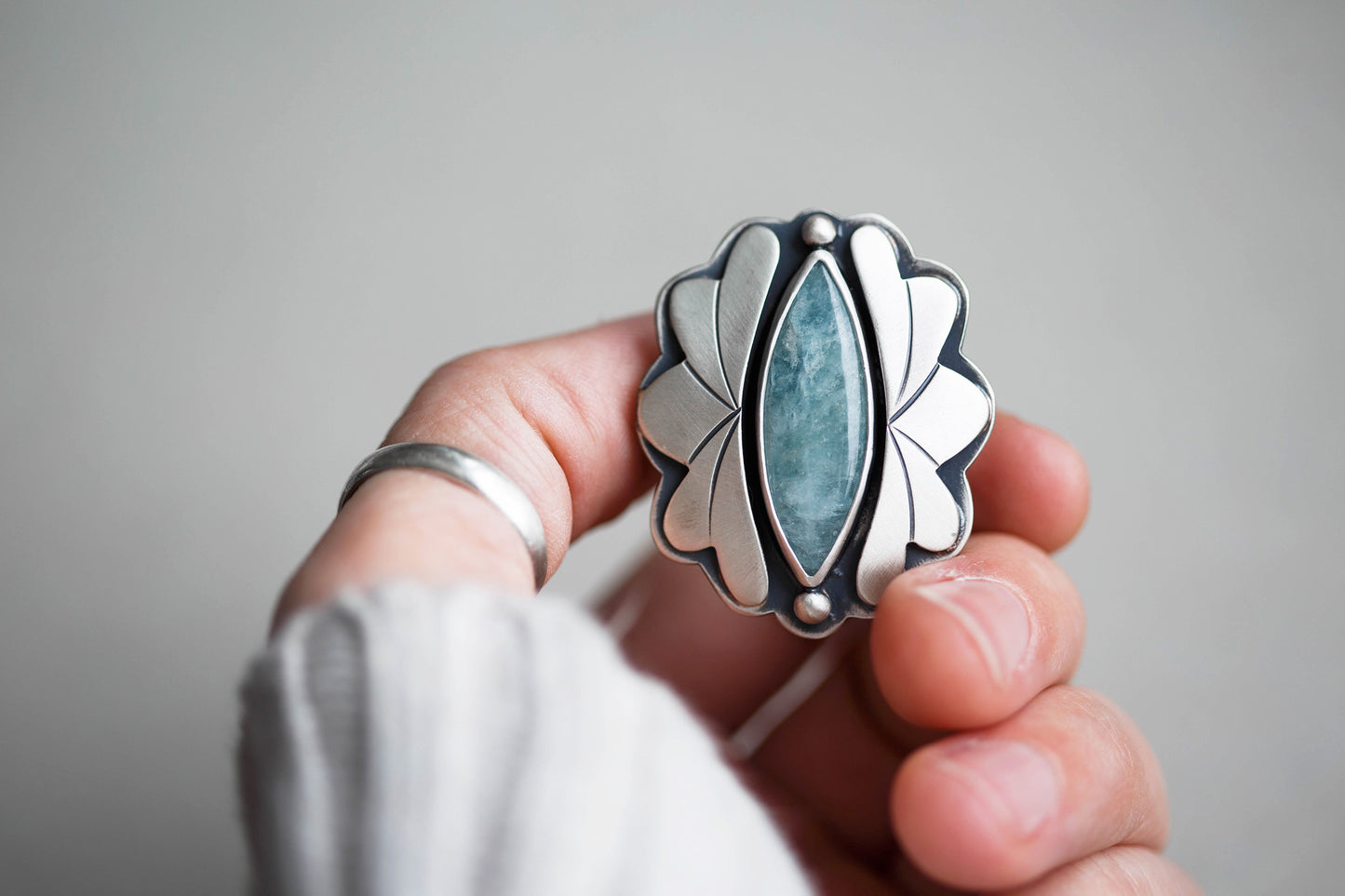Size 10 | Amongst the Waves Ring | #5