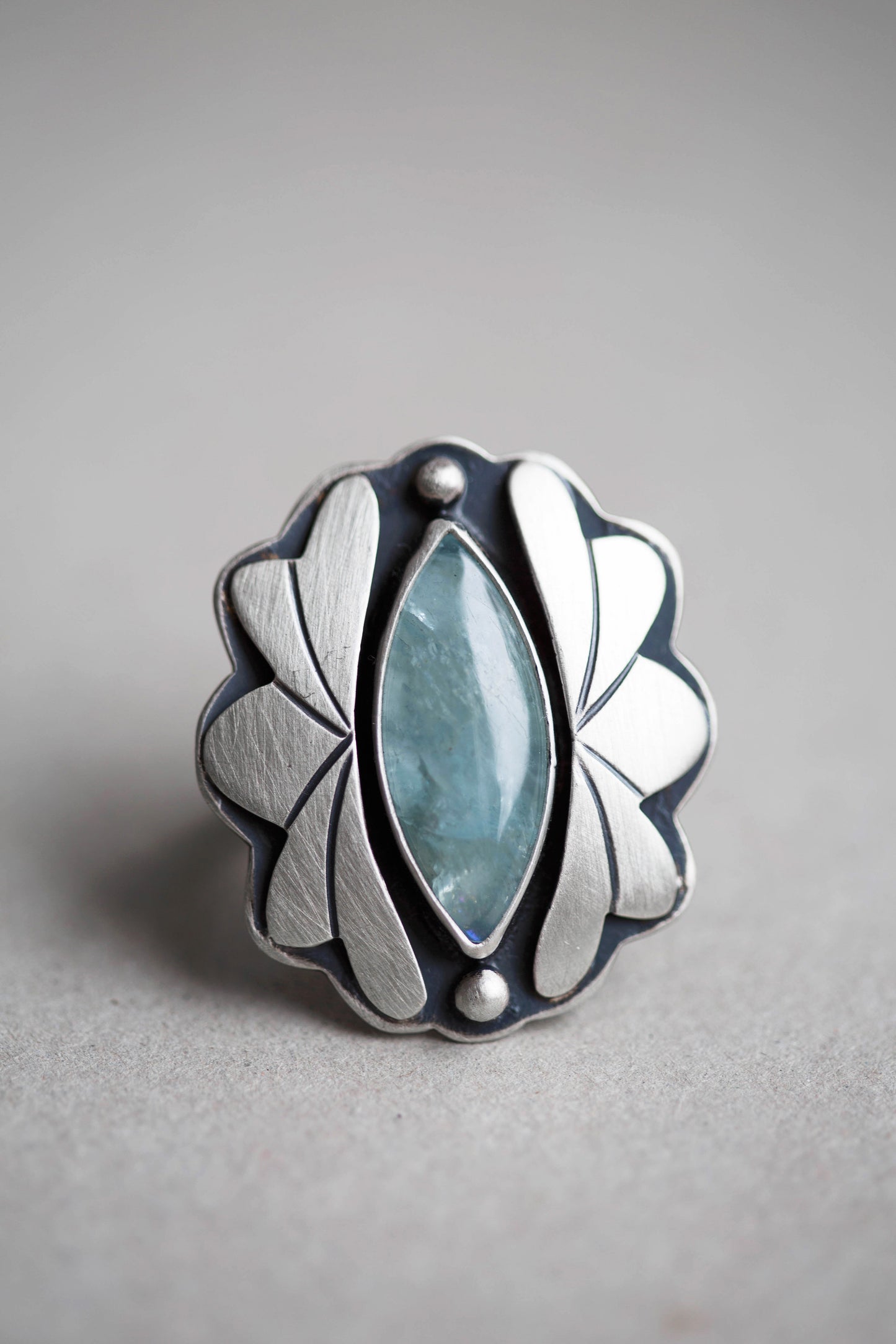 Size 9 | Amongst the Waves Ring | #6