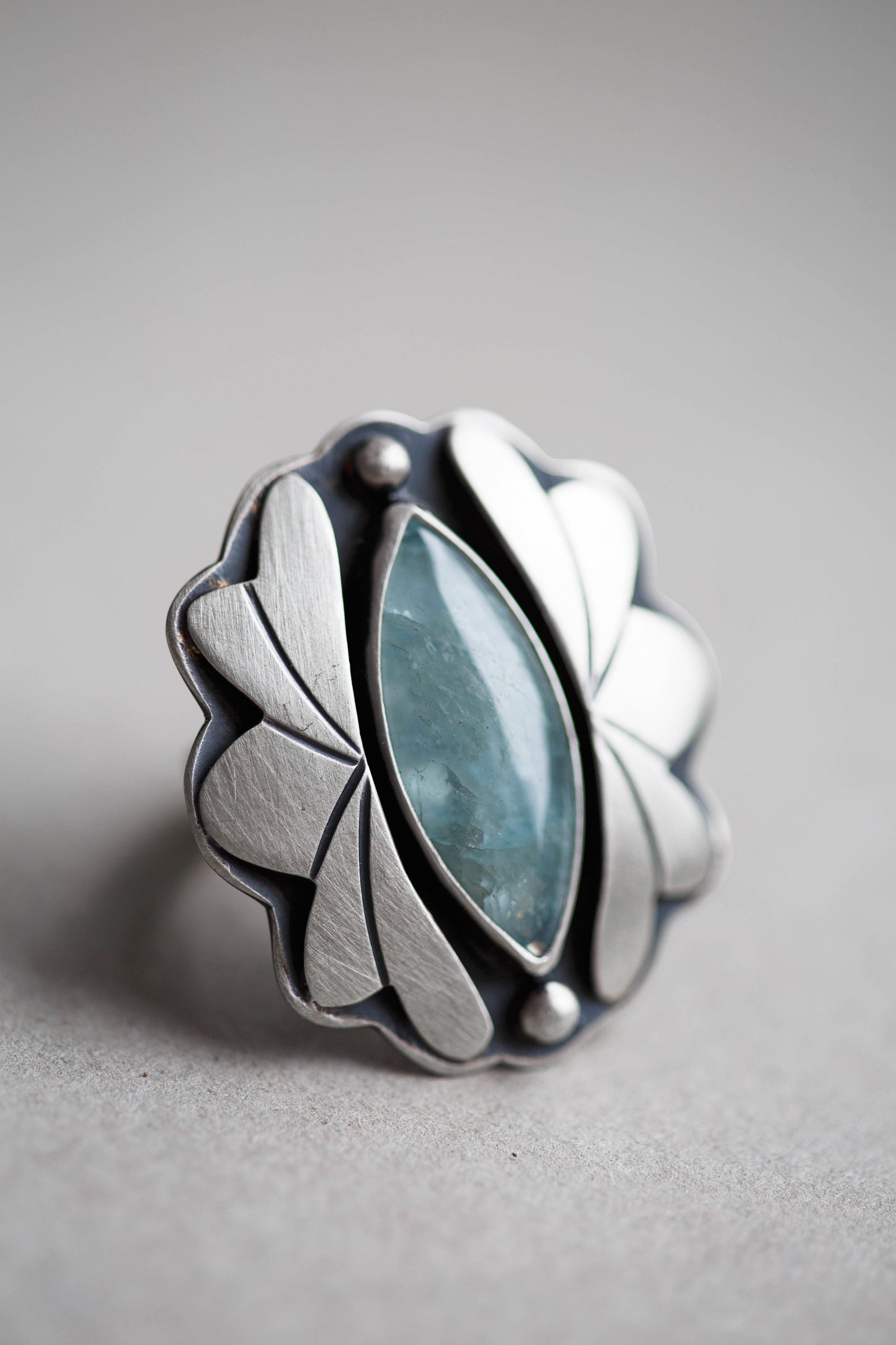 Size 9 | Amongst the Waves Ring | #6