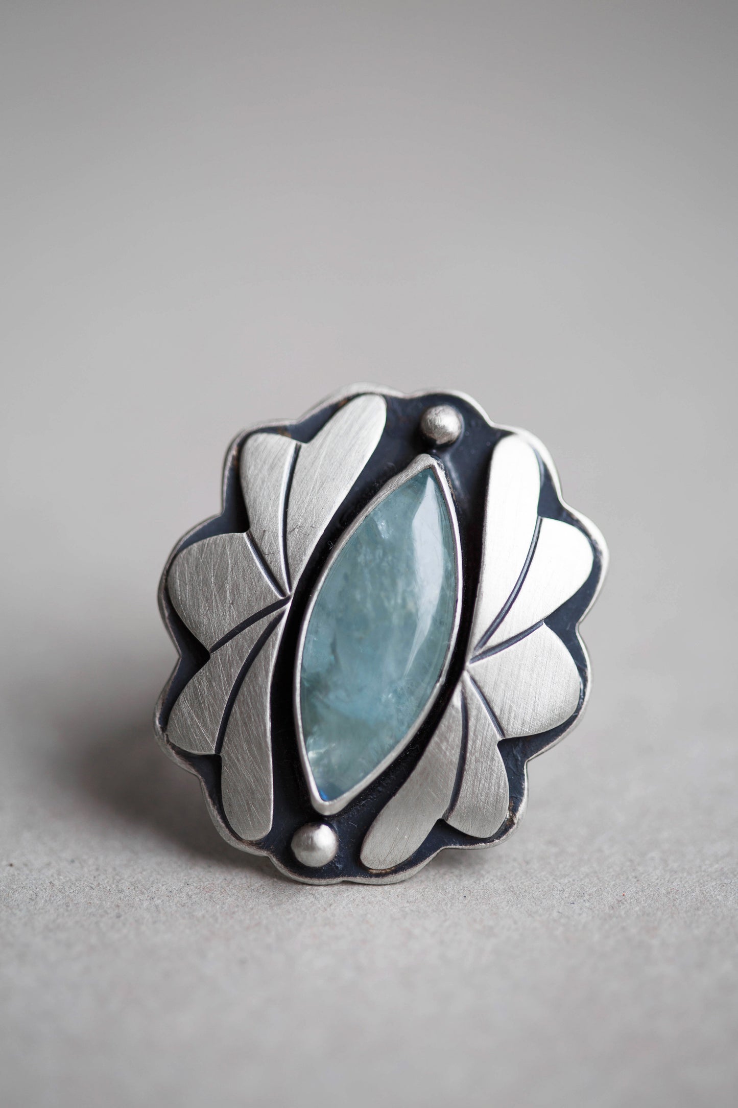 Size 9 | Amongst the Waves Ring | #6