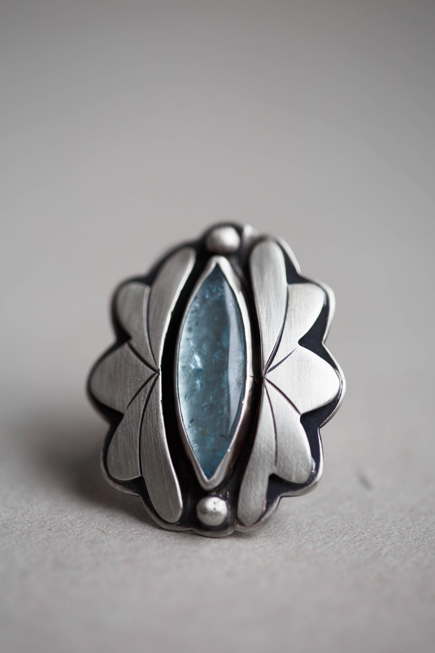 Size 7.75 | Amongst the Waves Ring | #8