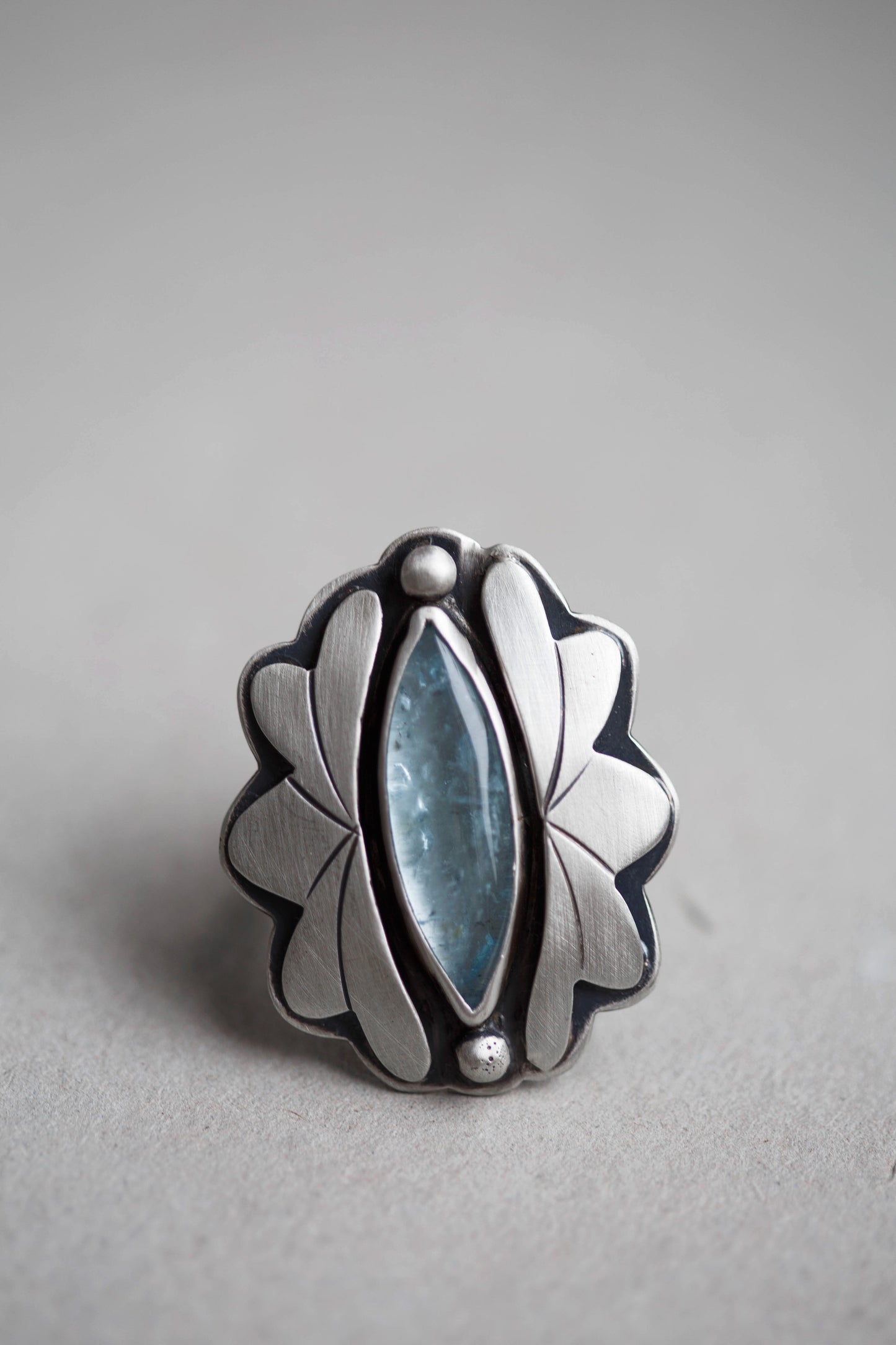 Size 7.75 | Amongst the Waves Ring | #8