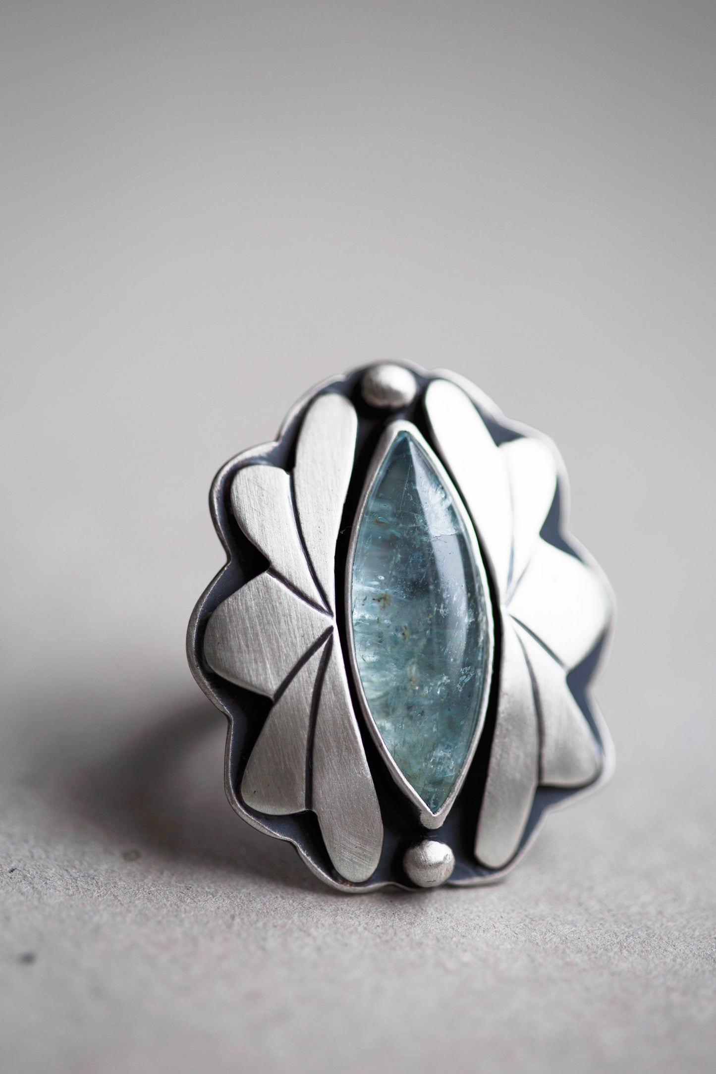 Size 7 | Amongst the Waves Ring | #11