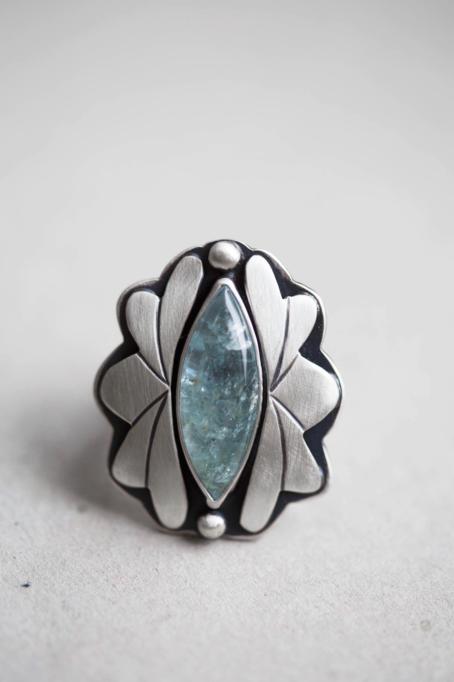 Size 7 | Amongst the Waves Ring | #11