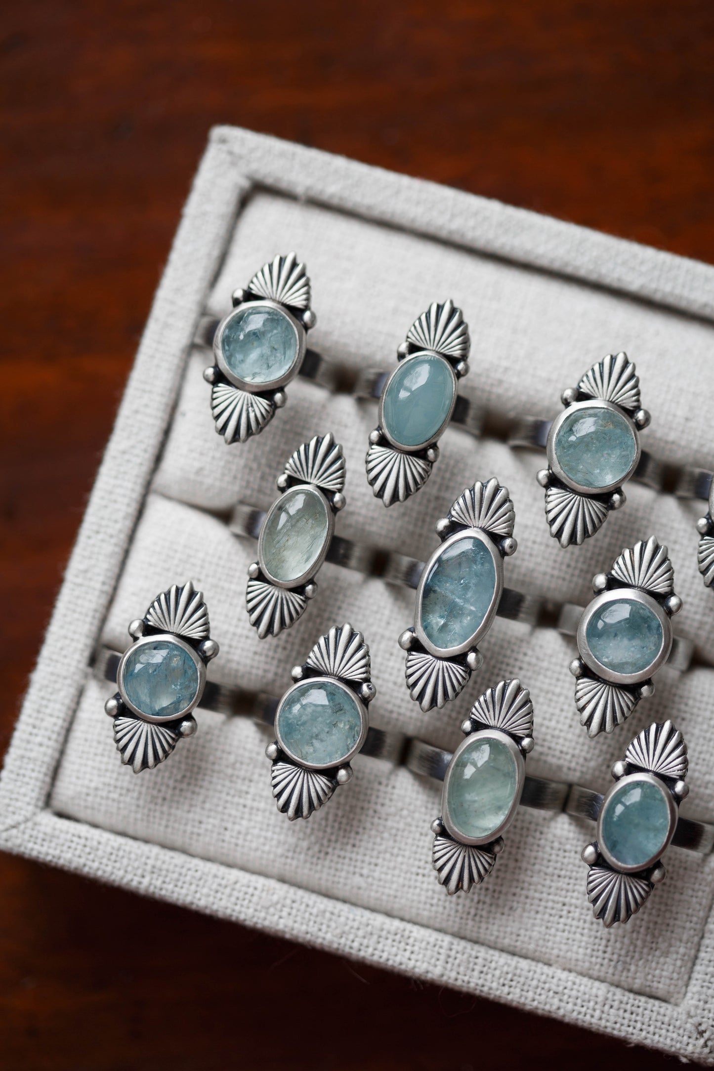 Size 9.75 | Fins of Frost Ring | #12