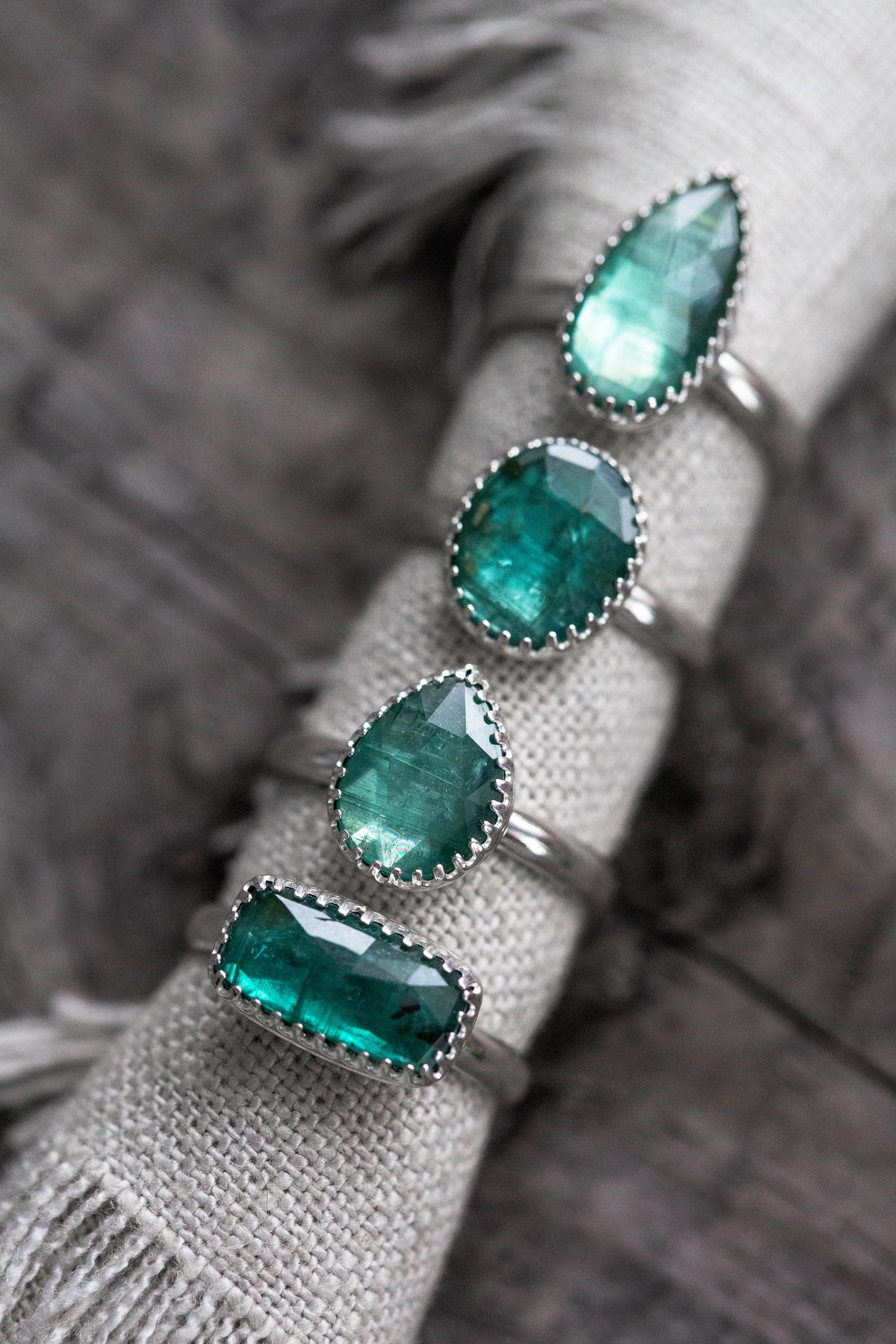 Size 8 | Kyanite Ring | #18