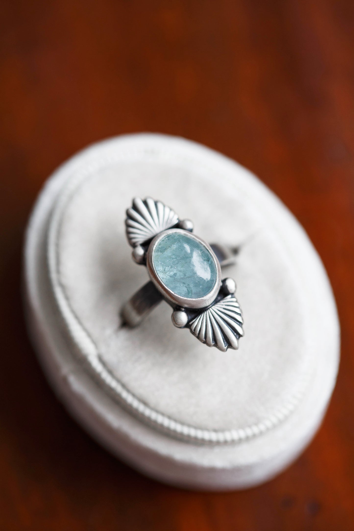 Size 8 | Fins of Frost Ring | #2