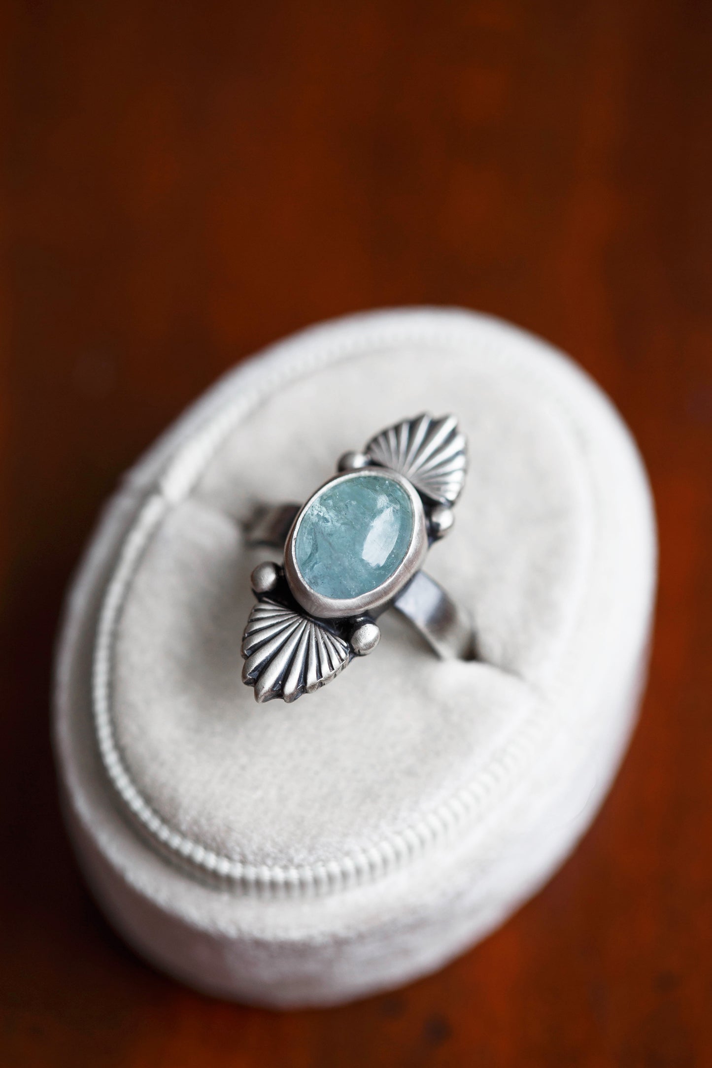 Size 8 | Fins of Frost Ring | #2
