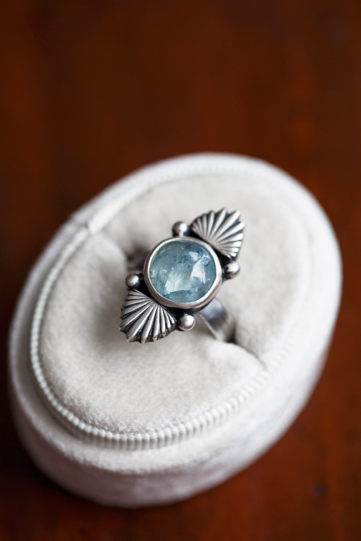 Size 8 | Fins of Frost Ring | #3