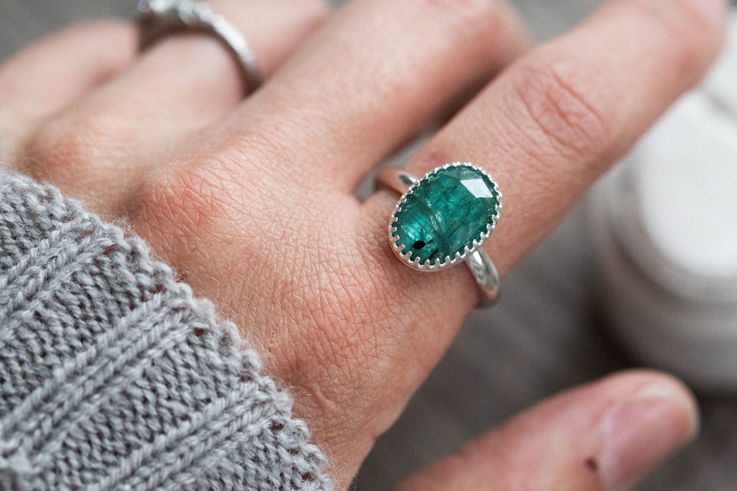 Size 9 | Kyanite Ring | #3