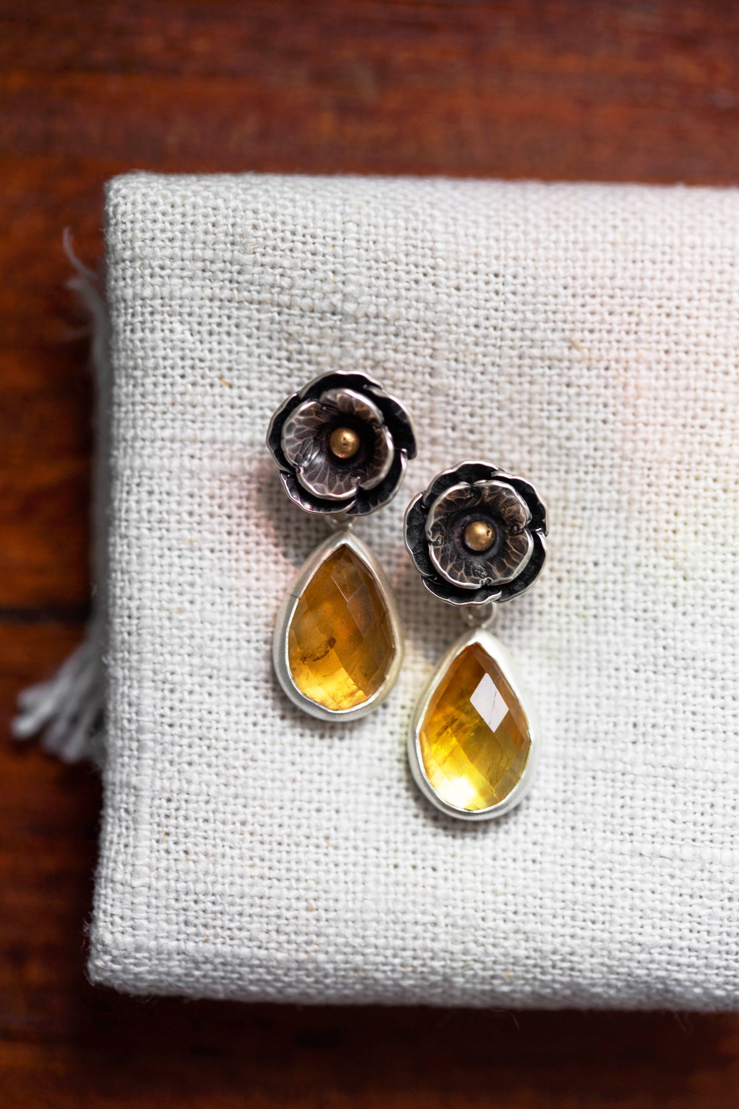 August Gold Stud Earrings | #2