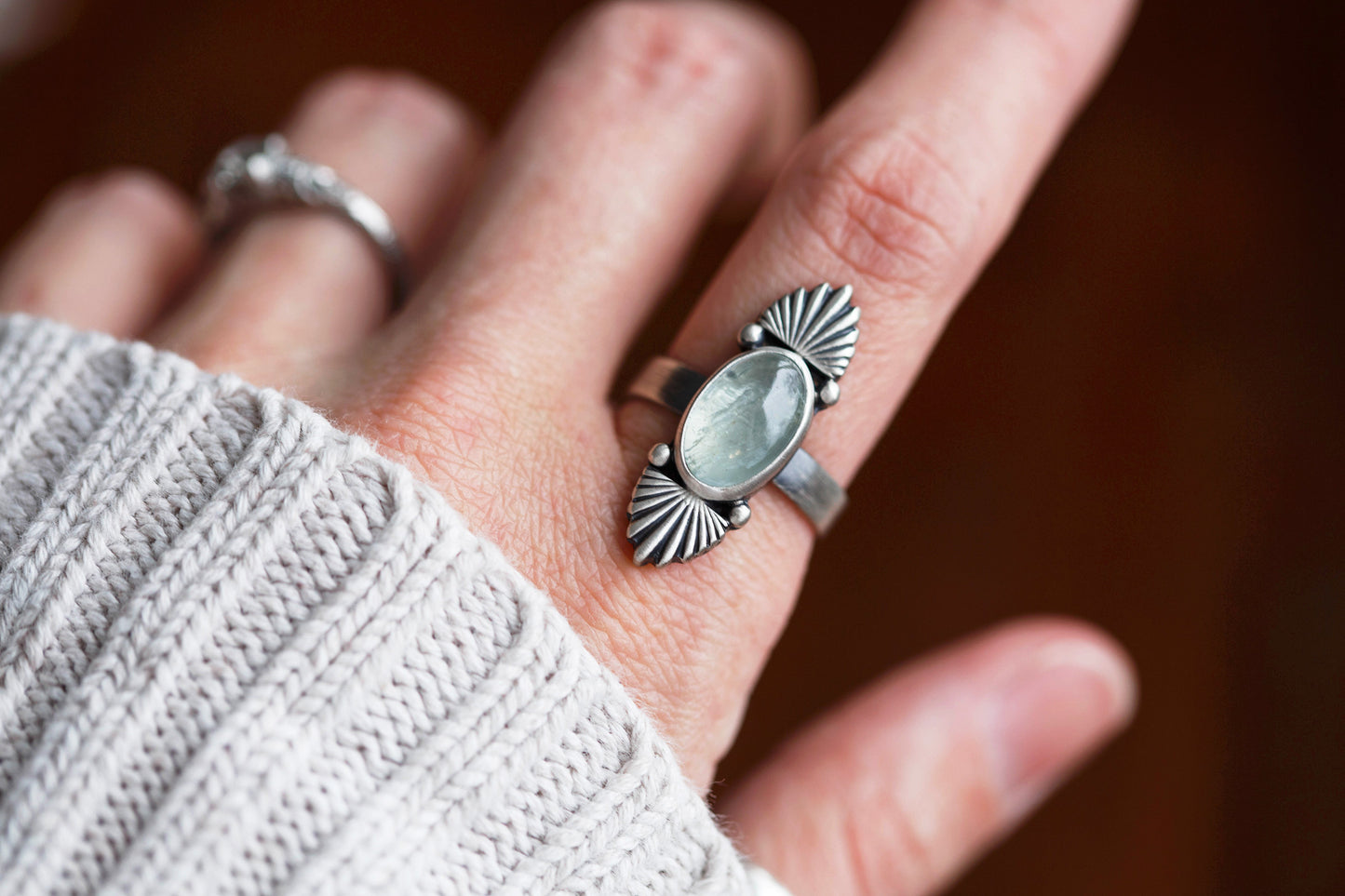Size 8 | Fins of Frost Ring | #10