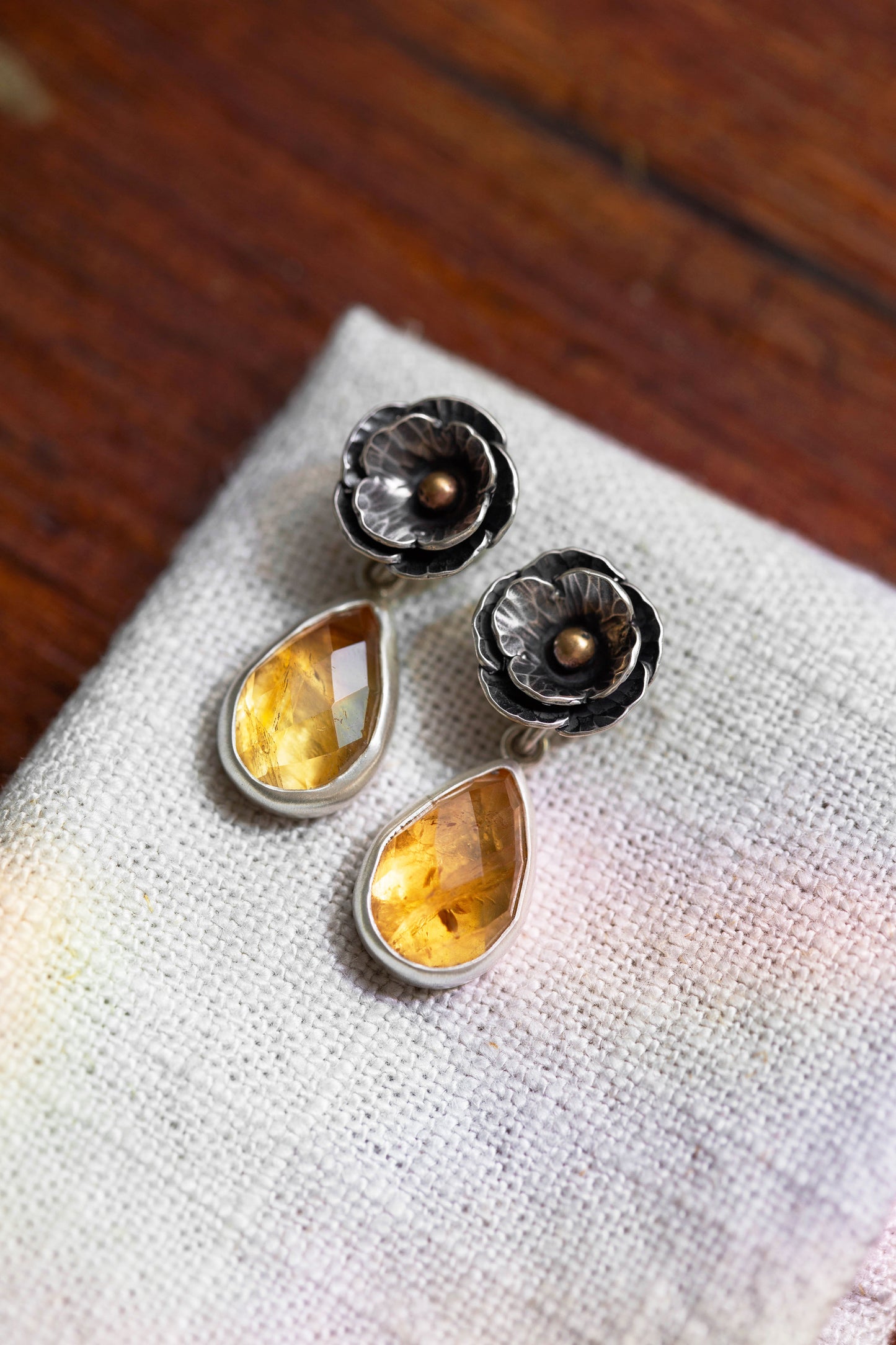 August Gold Stud Earrings | #25