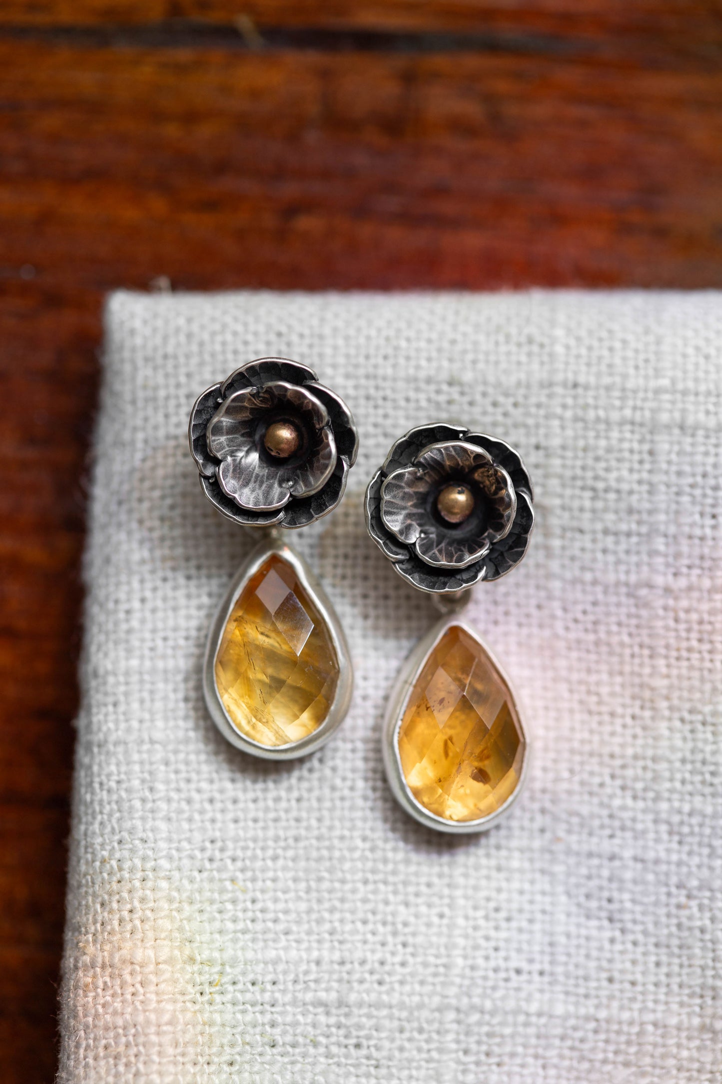 August Gold Stud Earrings | #25