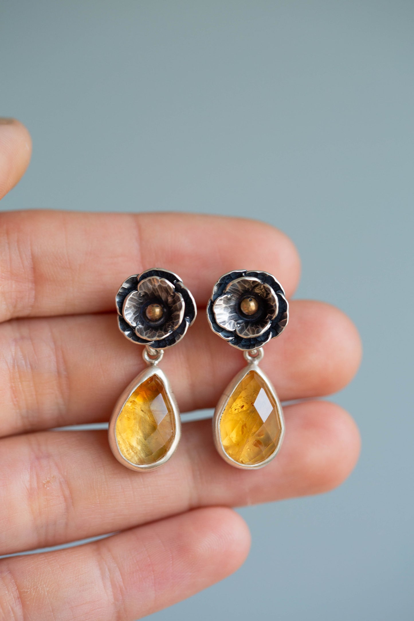 August Gold Stud Earrings | #25