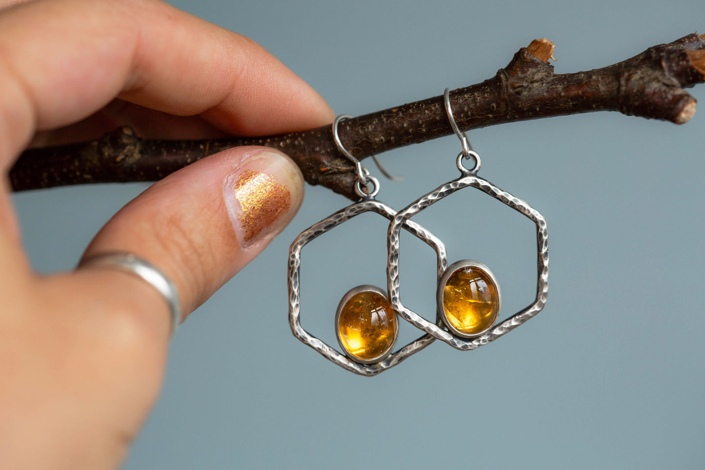 Bee Tree Earrings | #12