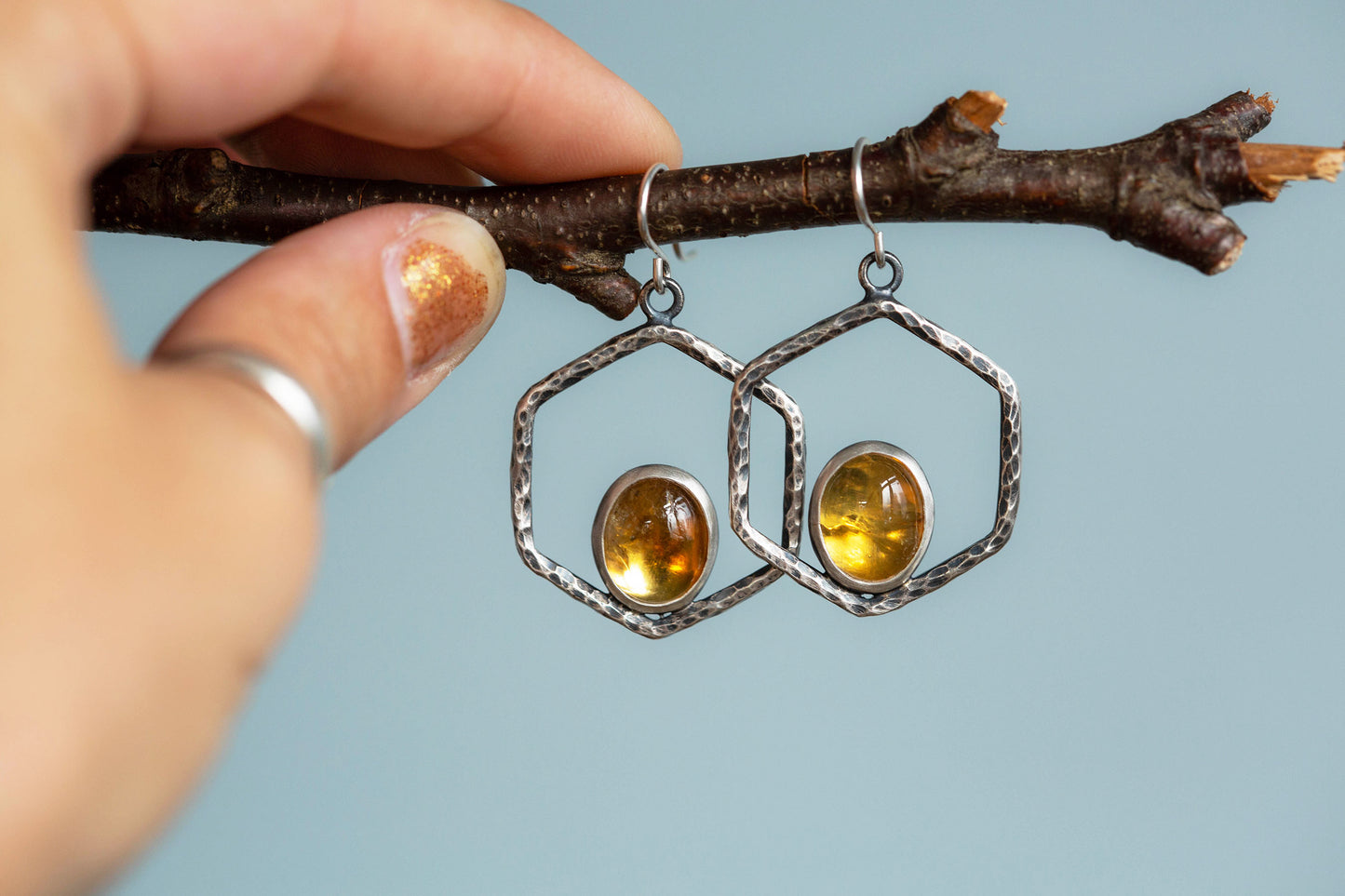 Bee Tree Earrings | #14