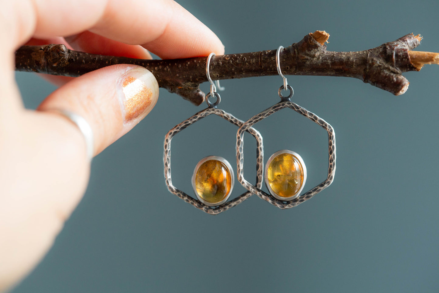 Bee Tree Earrings | #14