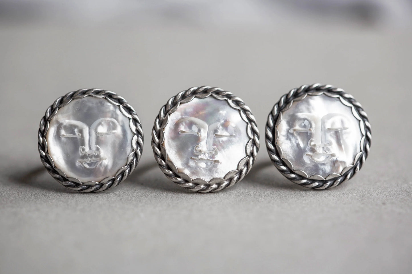 Size 8.5  | Lady in the Moon Ring  |  #16