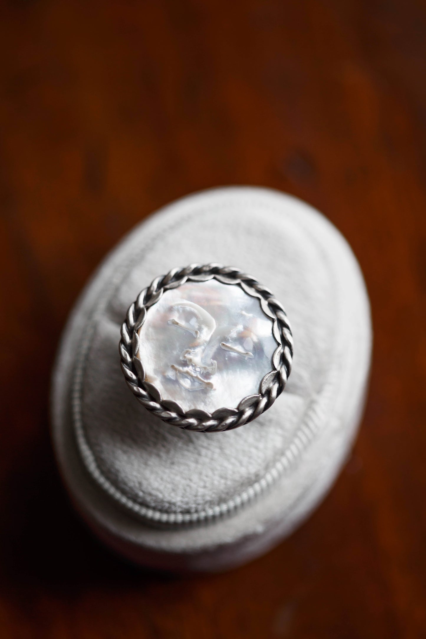 Lady in the Moon Ring