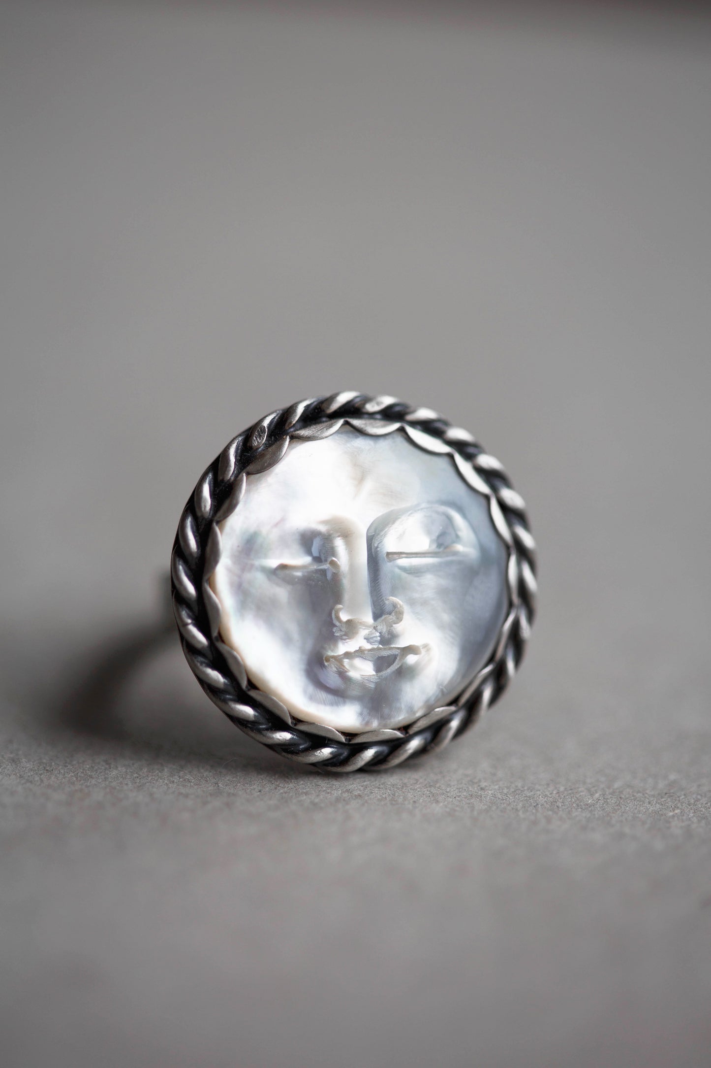 Lady in the Moon Ring