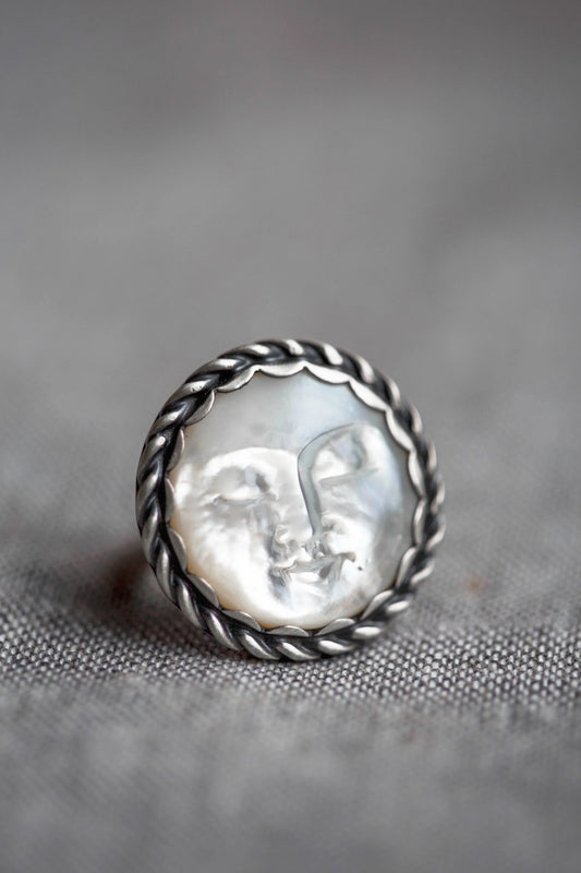 Size 5  | Lady in the Moon Ring  |  #20
