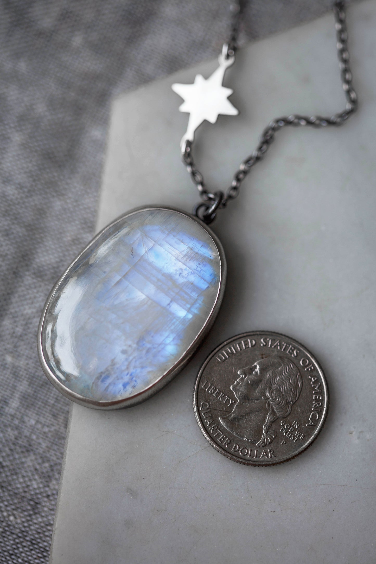Large  |  Moon Dust Necklace  |  #7