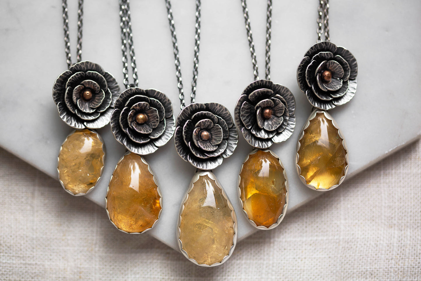 Bee Bloom Necklace | #12