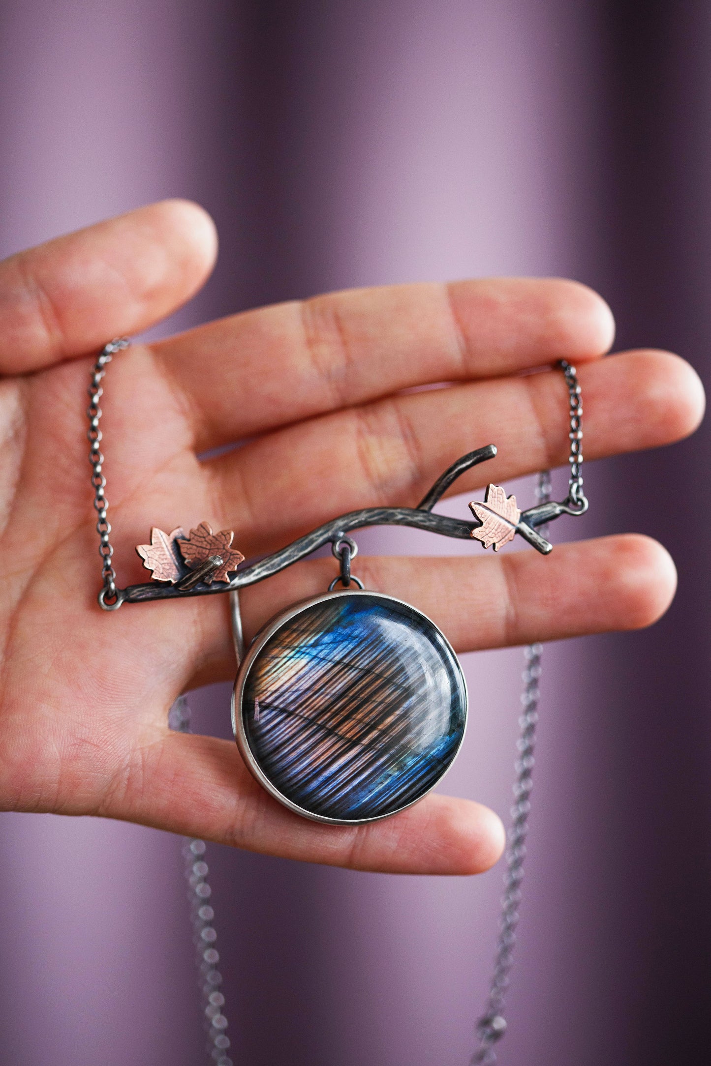 Autumn Moon Necklace | #1