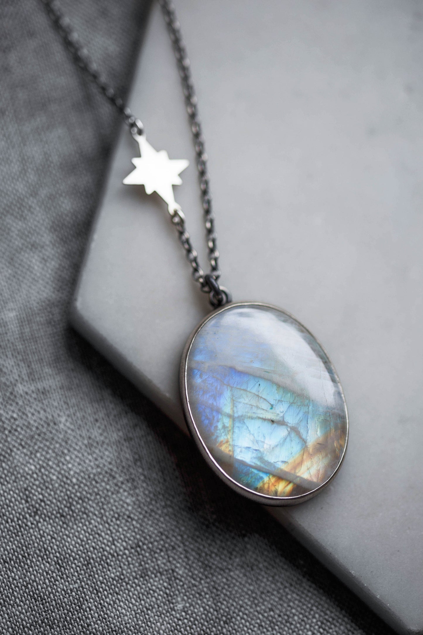 Large  |  Moon Dust Necklace  |  #12