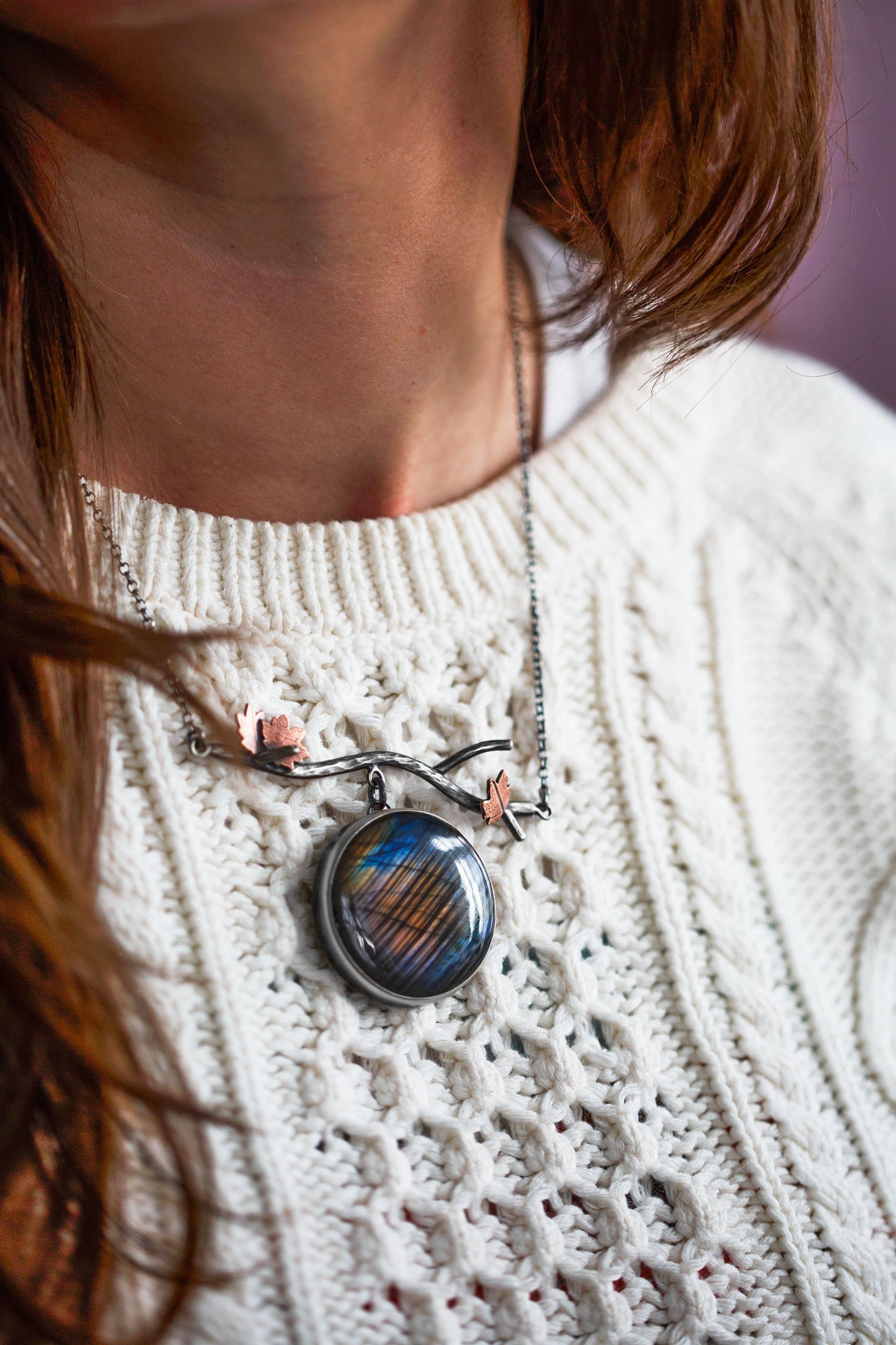 Autumn Moon Necklace | #5