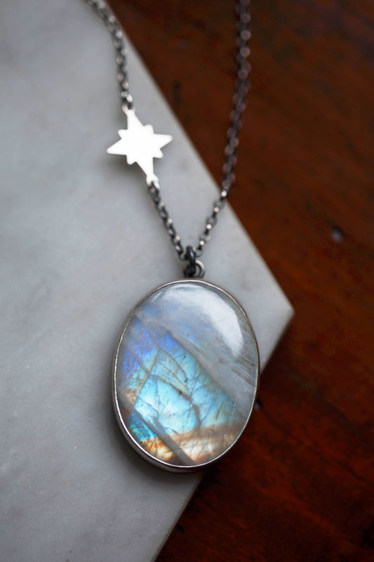 Large  |  Moon Dust Necklace  |  #12