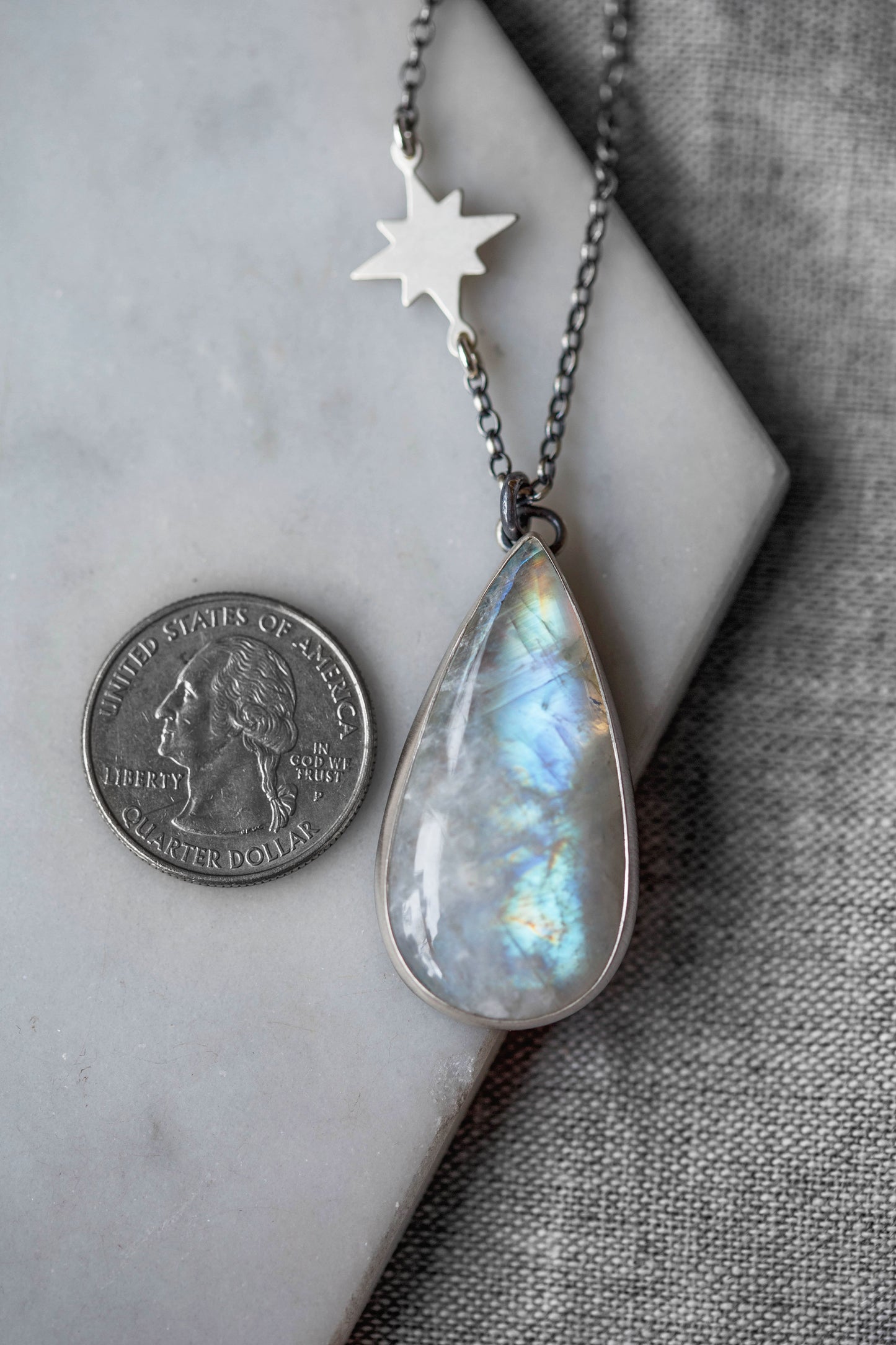 Large  |  Moon Dust Necklace  |  #13