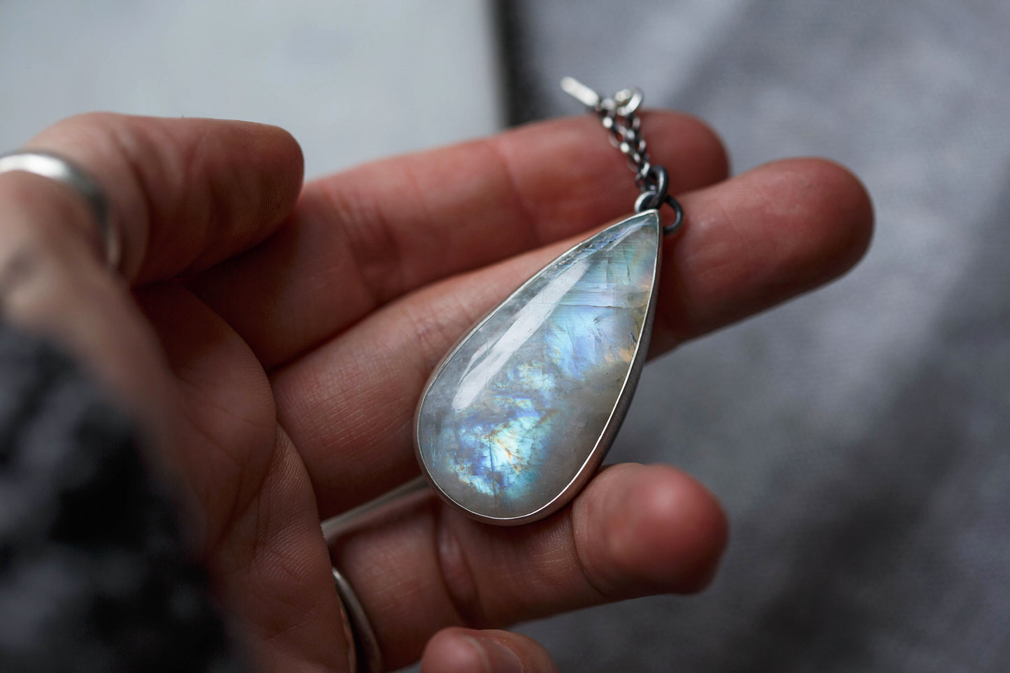Large  |  Moon Dust Necklace  |  #13