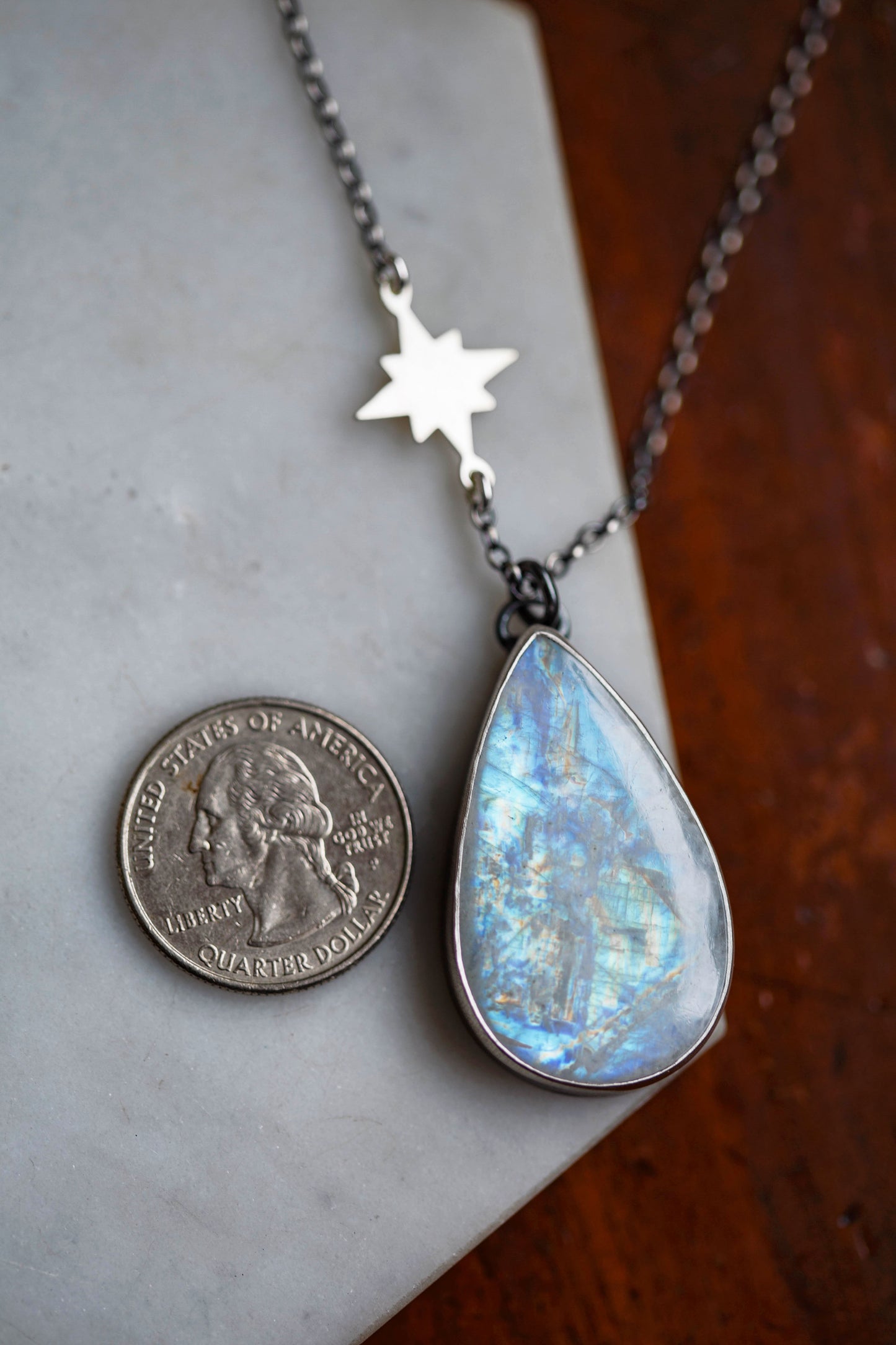 Large  |  Moon Dust Necklace  |  #17