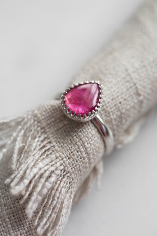 Size 7.75 | Pink Sapphire Ring | #12