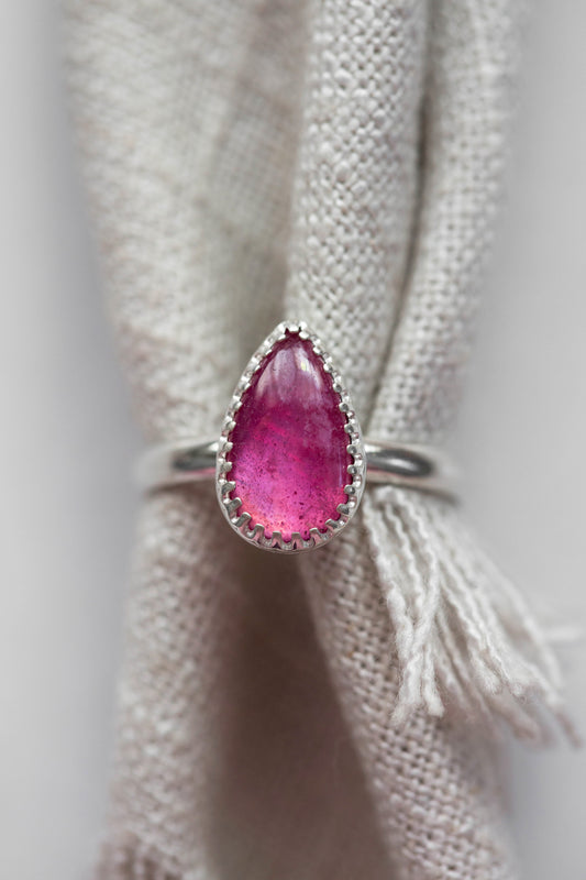Size 10 | Pink Sapphire Ring | #16