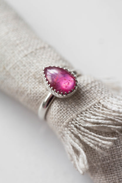 Size 8 | Pink Sapphire Ring | #24