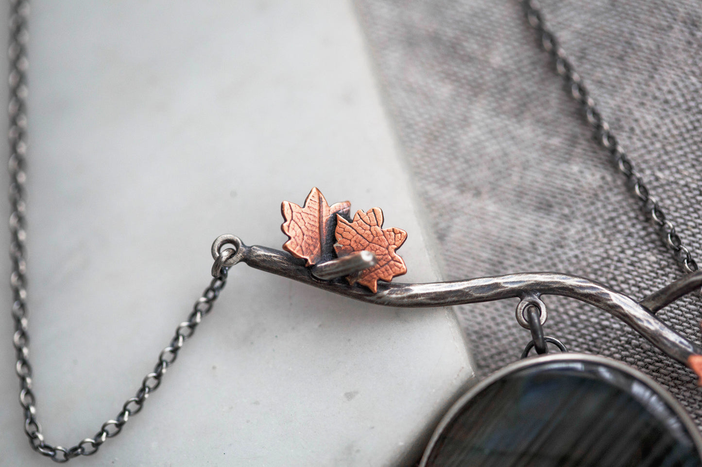 Autumn Moon Necklace | #1