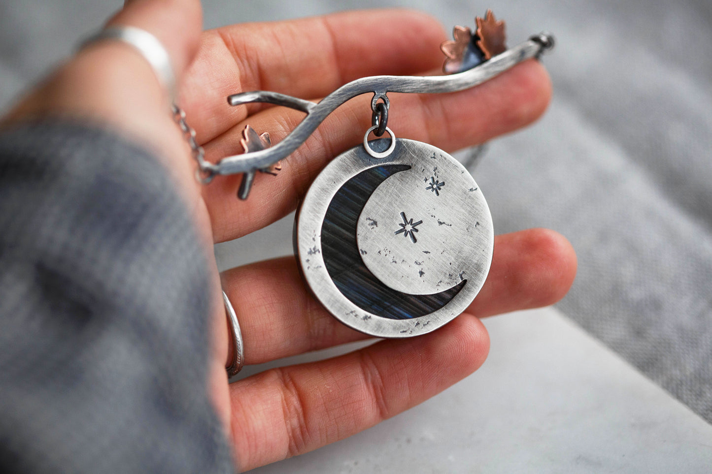 Autumn Moon Necklace | #1