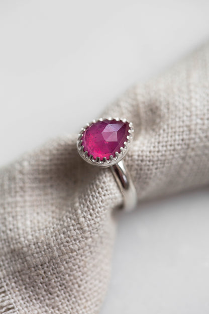 Size 5 | Pink Sapphire Ring | #25