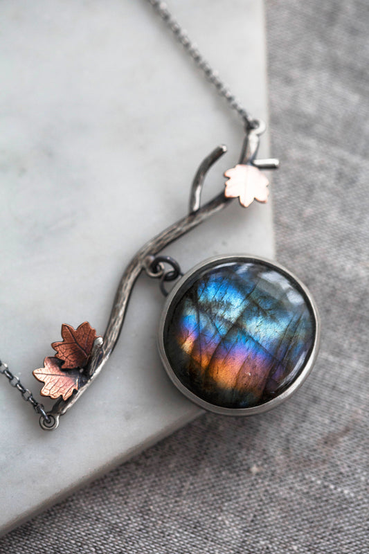 Autumn Moon Necklace | #2